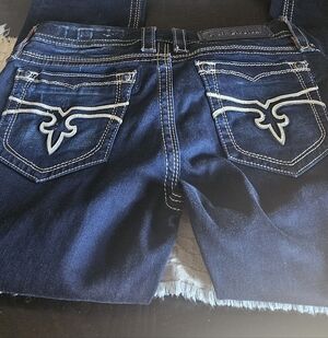 Rock & Revival Dark Blue Skinny Jeans